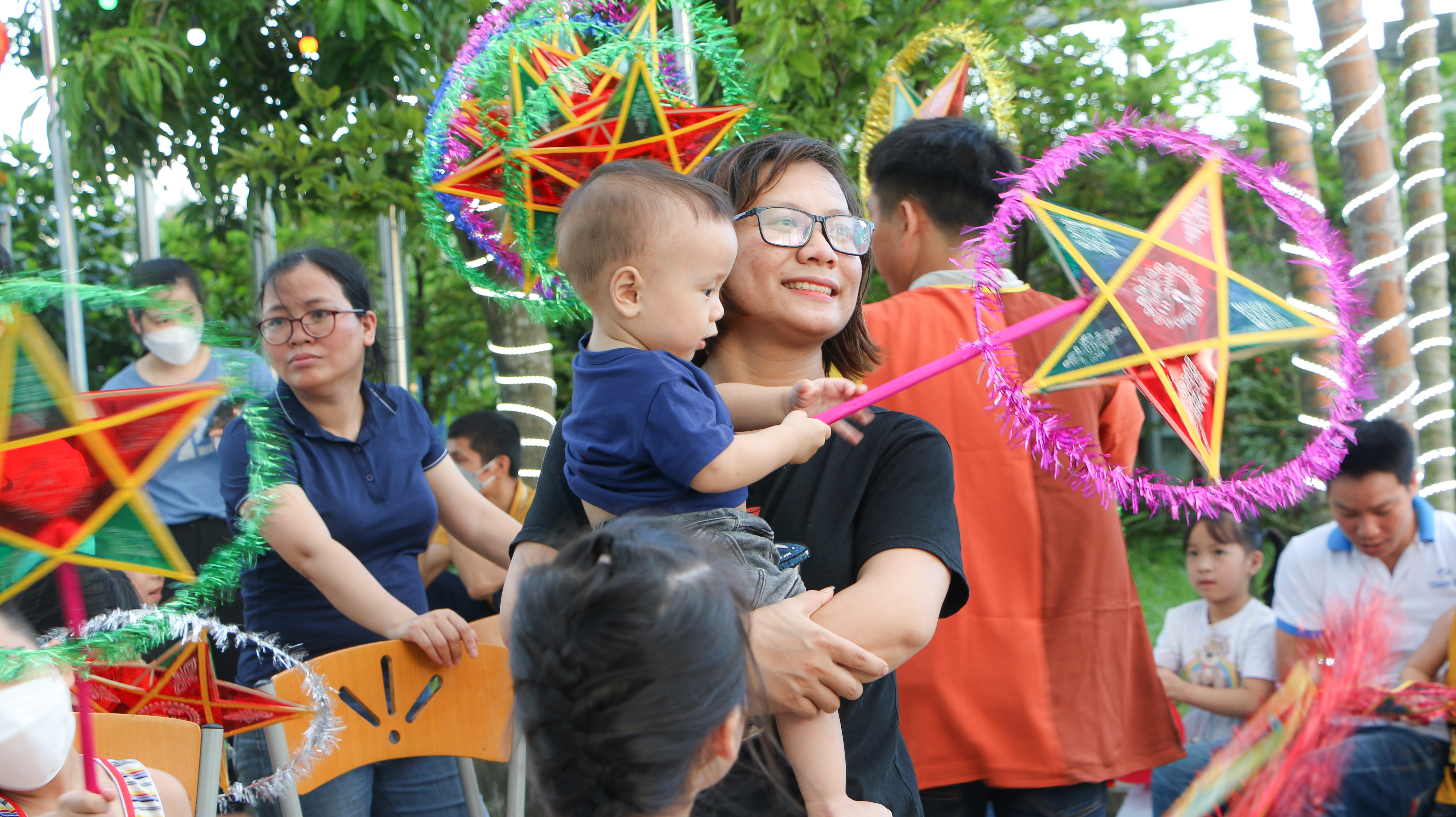 Đêm hội trăng rằm tại Chính Đại