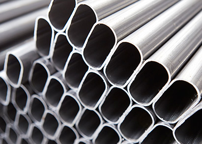 Oval steel pipes